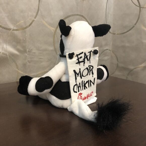 Chick-Fil-A Cow Plush Eat Mor Chikin More Chicken Stuffed Animal - Picture 5 of 11